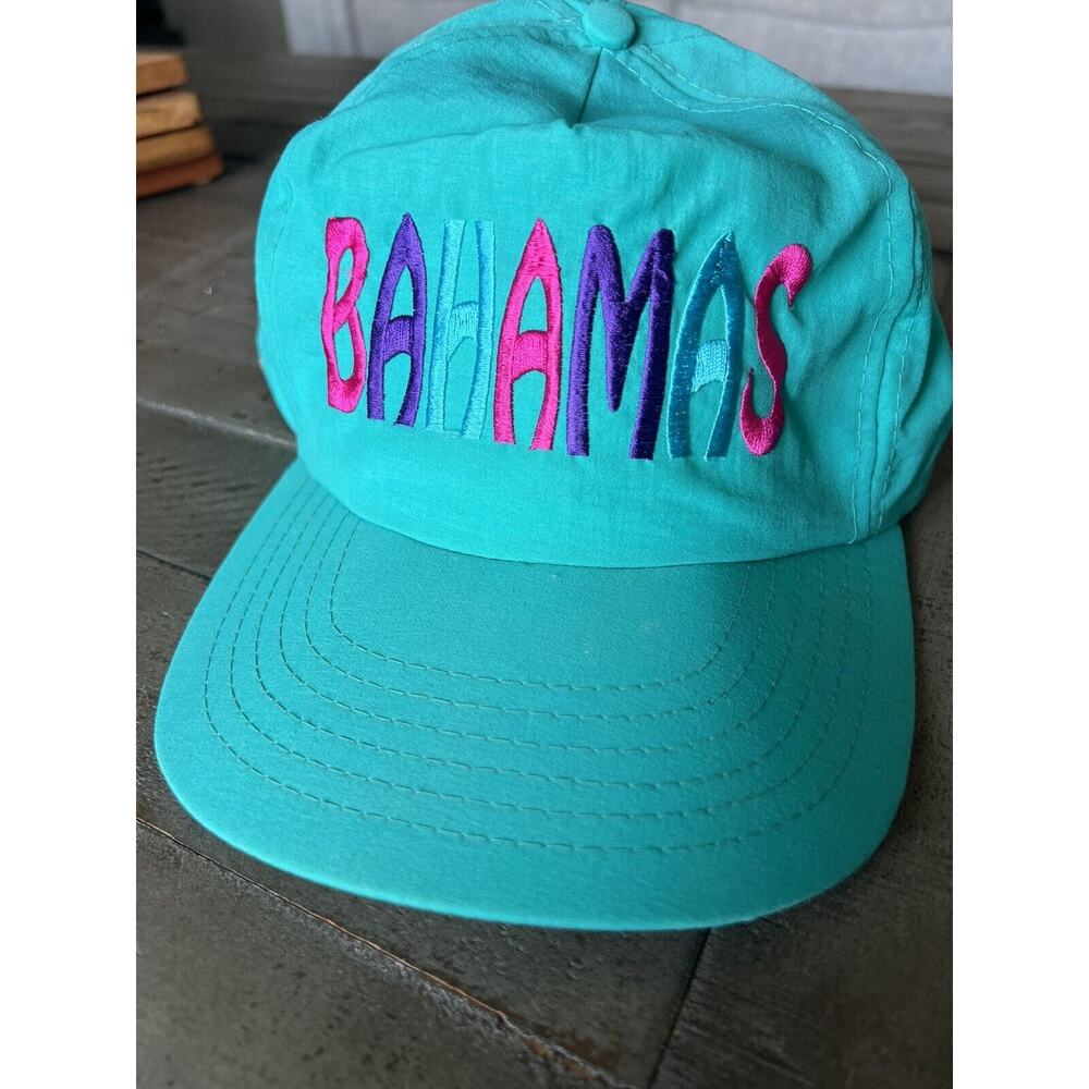 Vintage Snapback Hats Bahamas Cayman Islands Nissun Cap - Picture 2 of 7